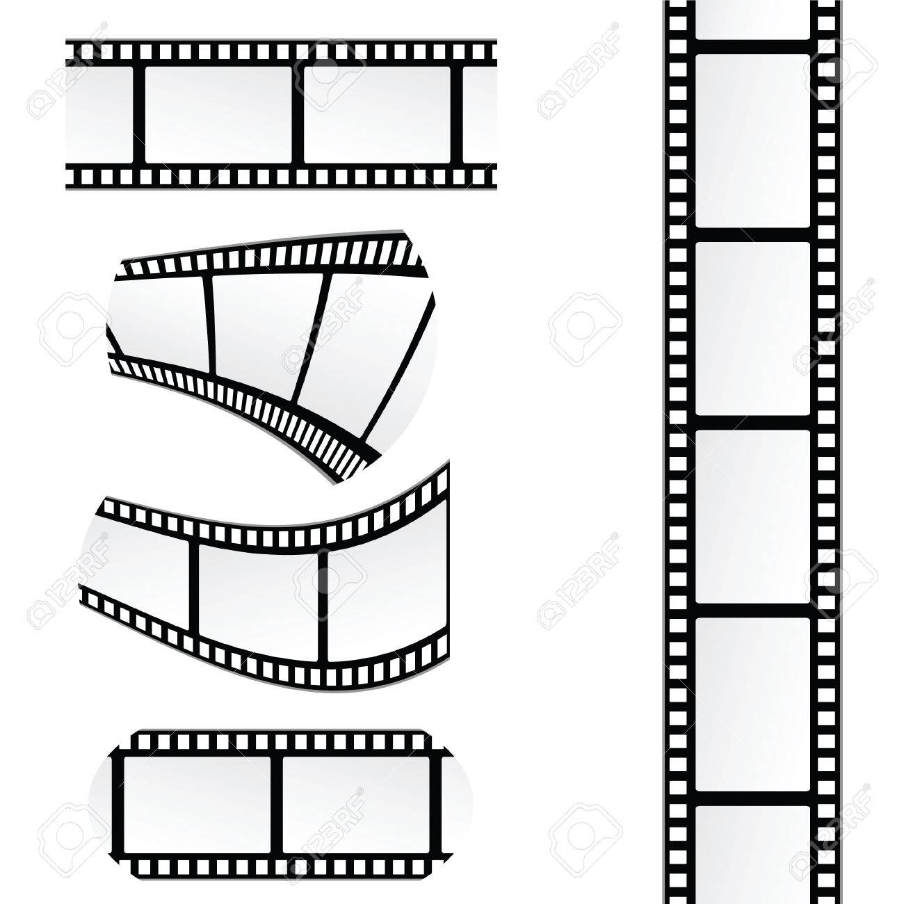 film tape roll vector illustration royalty free cliparts vectors