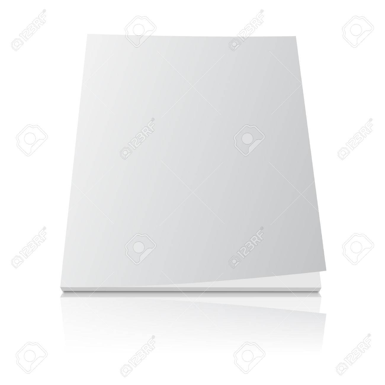 blank magazine template