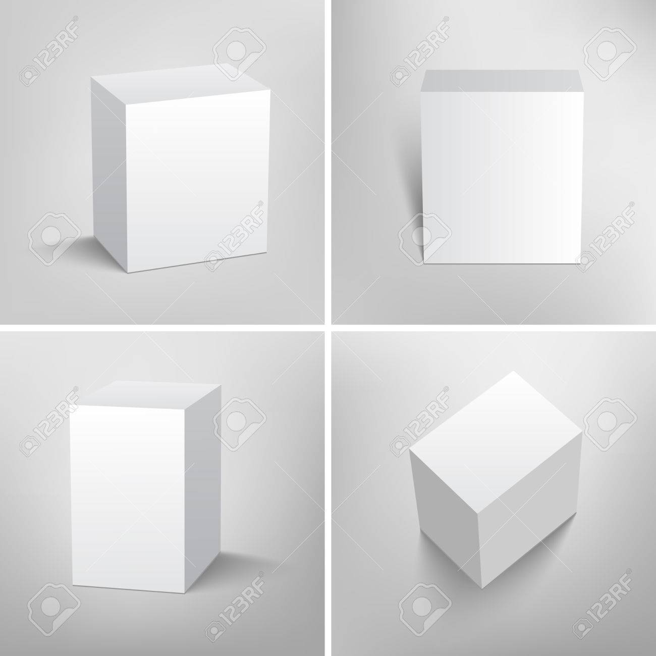 Download Set Of Blank Packaging Boxes Mock Up Template Ready For Your Royalty Free Cliparts Vectors And Stock Illustration Image 50249133