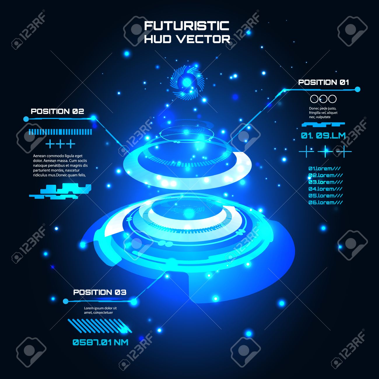 Sci fi Futuristic user interface, infographics, HUD, technology vector background - 55426631 Sci fi Futuristic user interface, infographics, HUD, technology vector background - 55426631