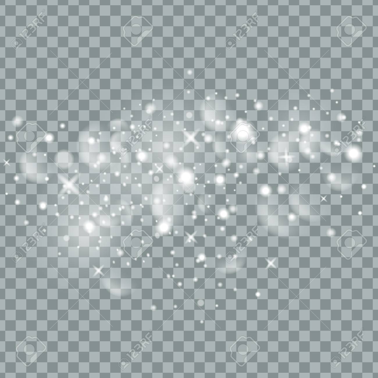 white glitter flares