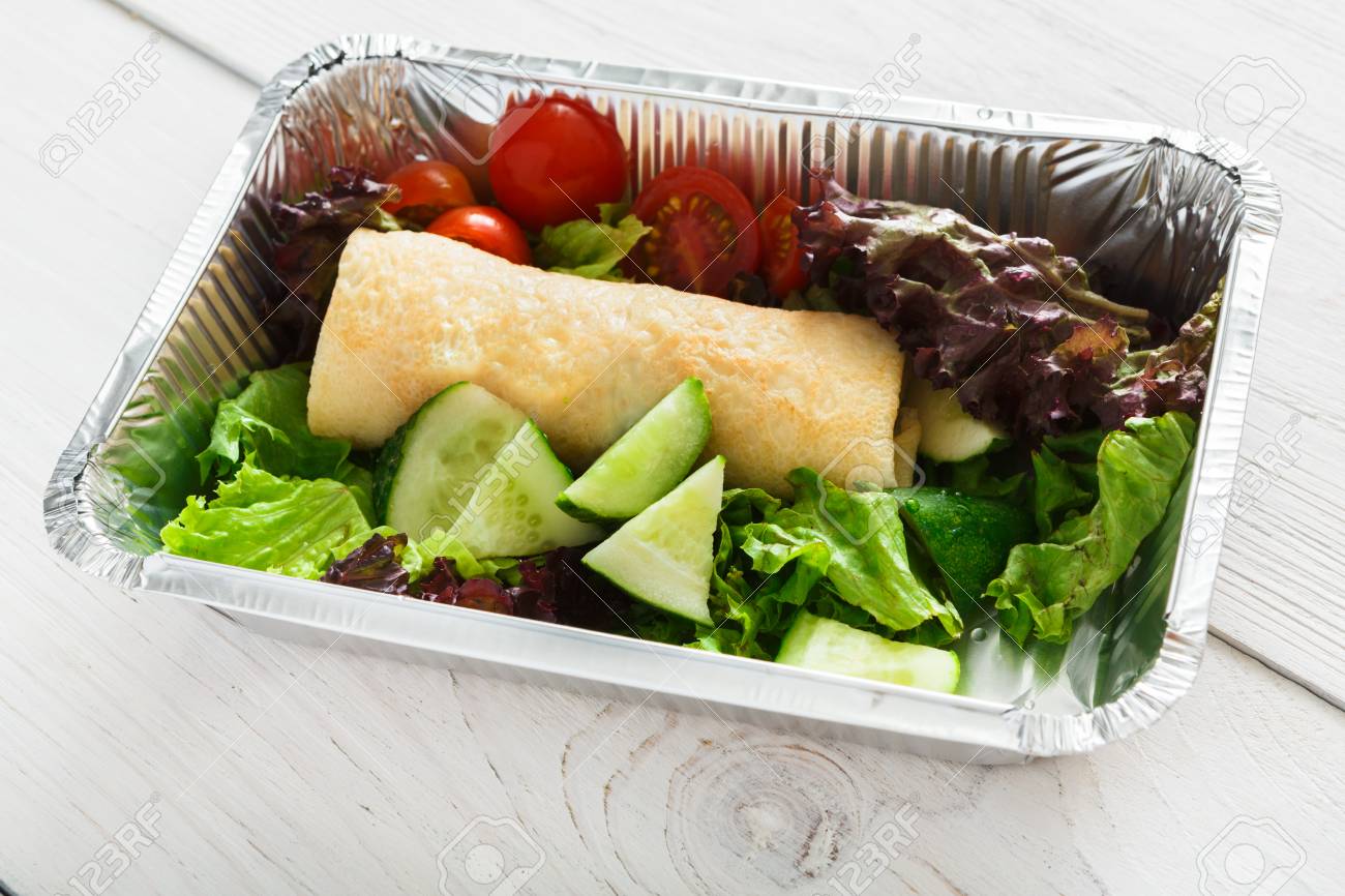 Ensaladas para llevar de almuerzo Ensaladas para llevar de almuerzo