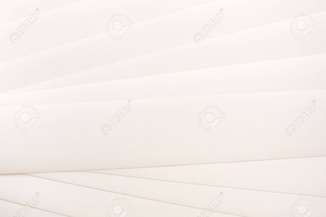 paper sheets stack close up abstract background blank white backdrop sheets