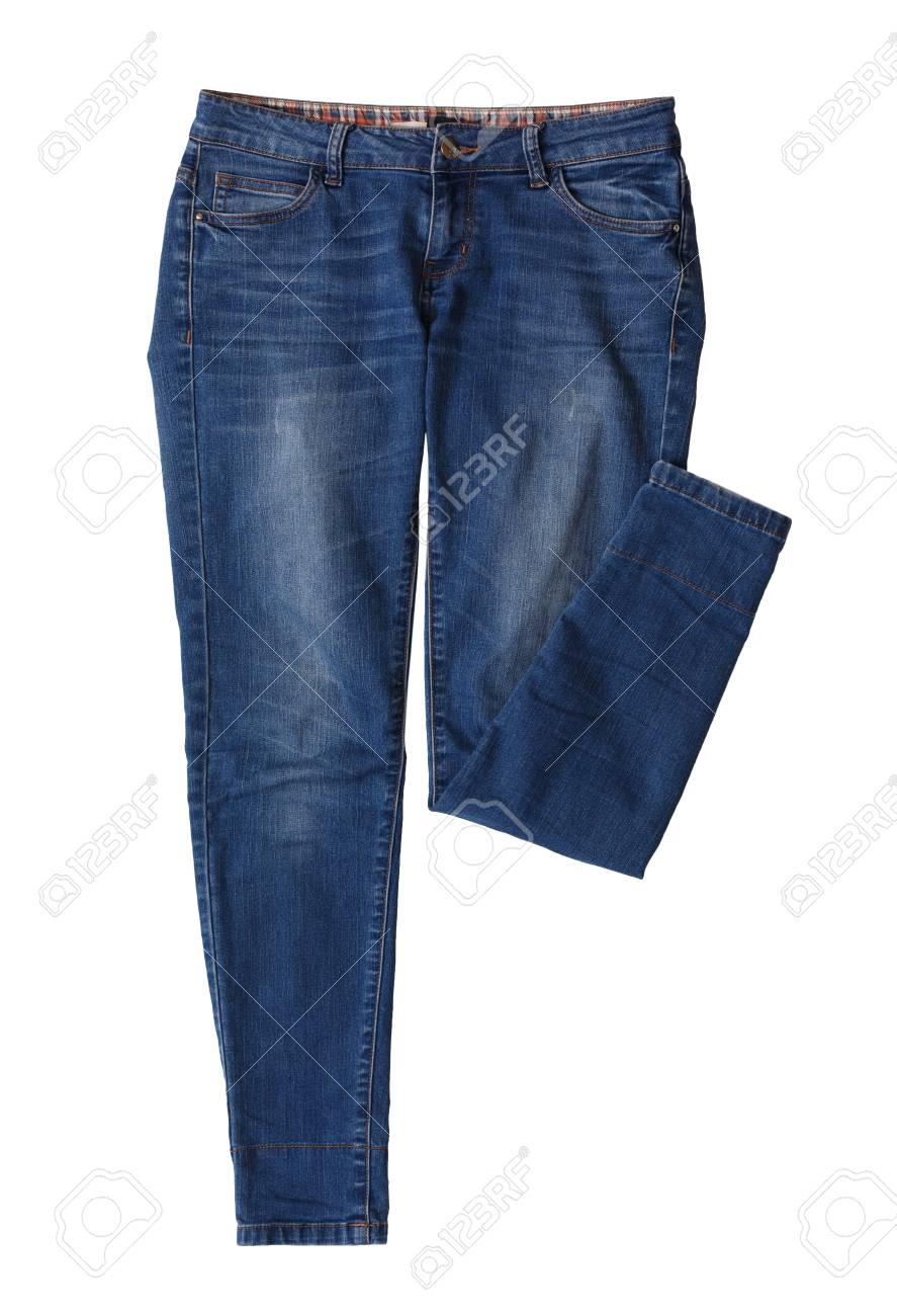 trouser blue jeans