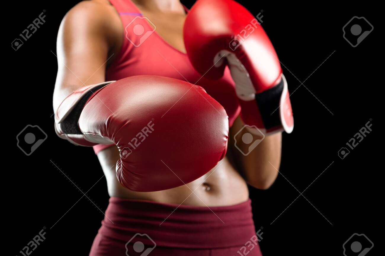 female boxing gloves