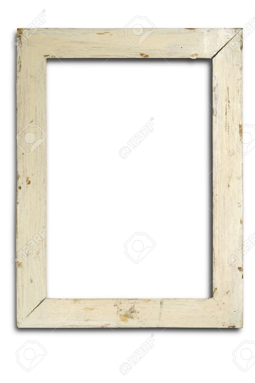 白 古い木製フレーム の写真素材 画像素材 Image 273