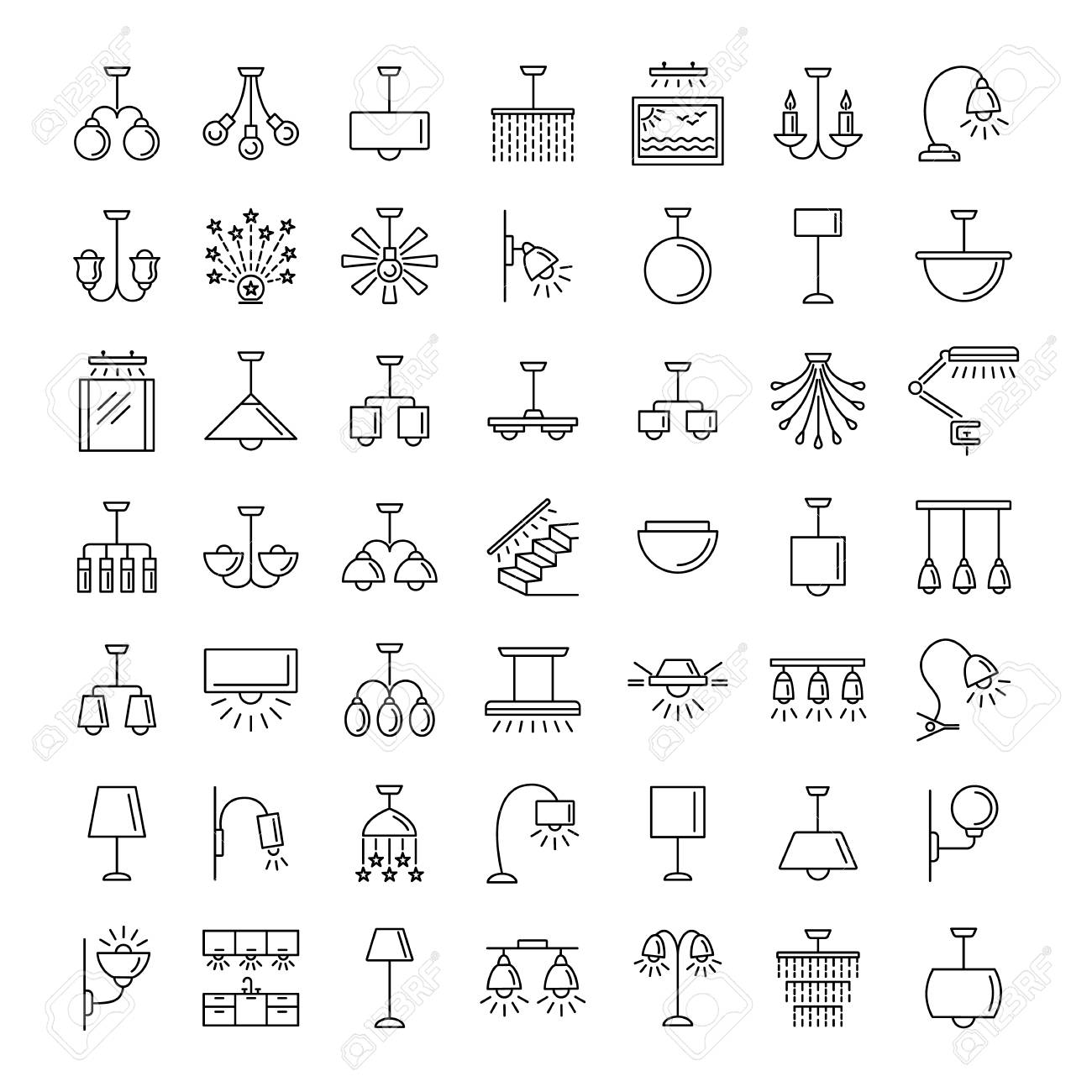 Iluminacion Interior Iluminacion Del Hogar Y Elementos De