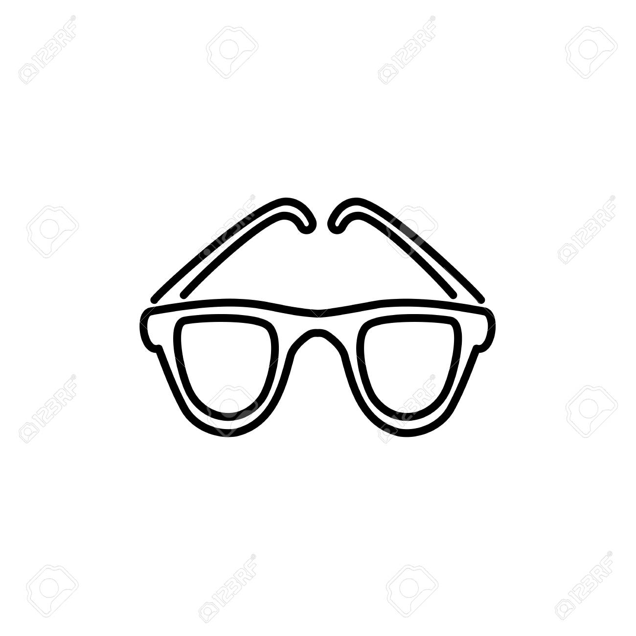 black and white glasses frames
