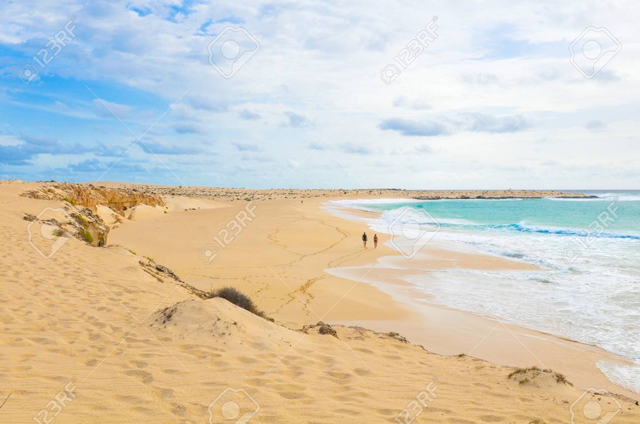 Secluded beaches on the island of Boa Vista, Cape Verde - 96293191 Secluded beaches on the island of Boa Vista, Cape Verde - 96293191