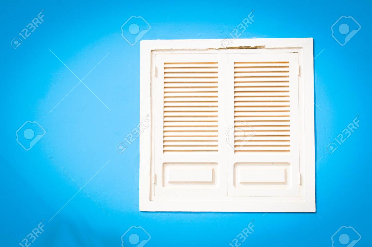 Detail of an old white window in Boa Vista, Cape Verde - 96390340 Detail of an old white window in Boa Vista, Cape Verde - 96390340
