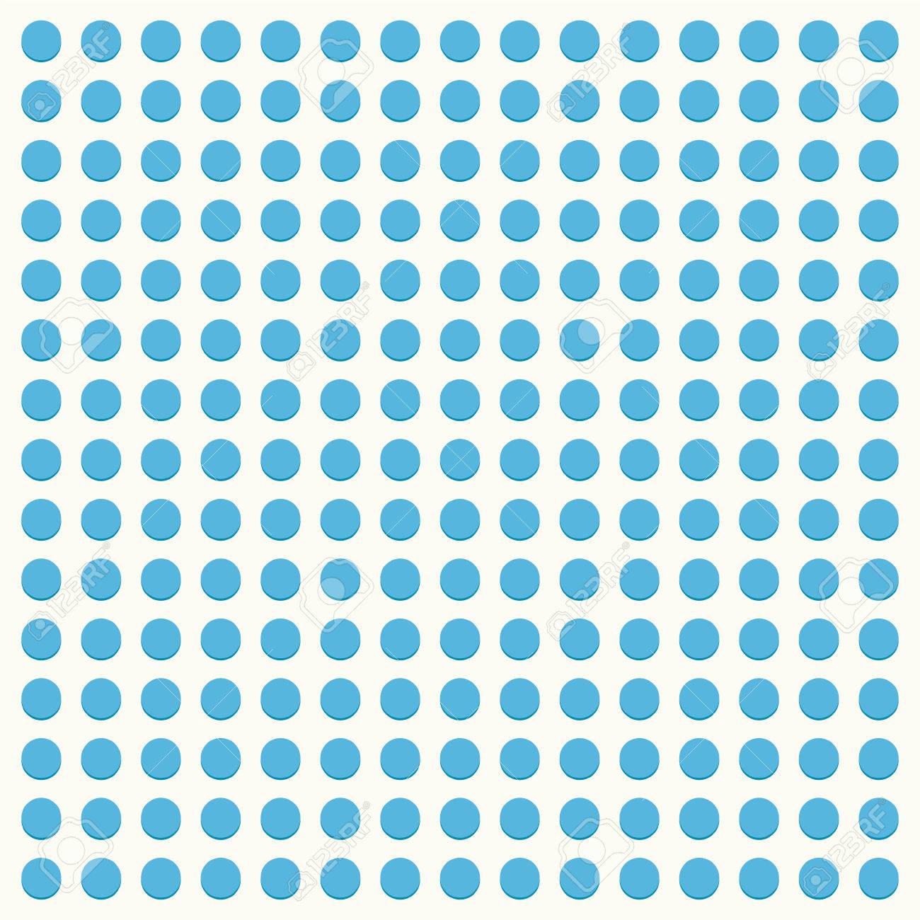 青水玉ドット背景 のイラスト素材 ベクタ Image