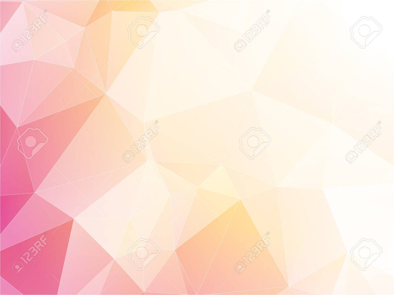 Modern Light Pastel Triangular Background Royalty Free Cliparts