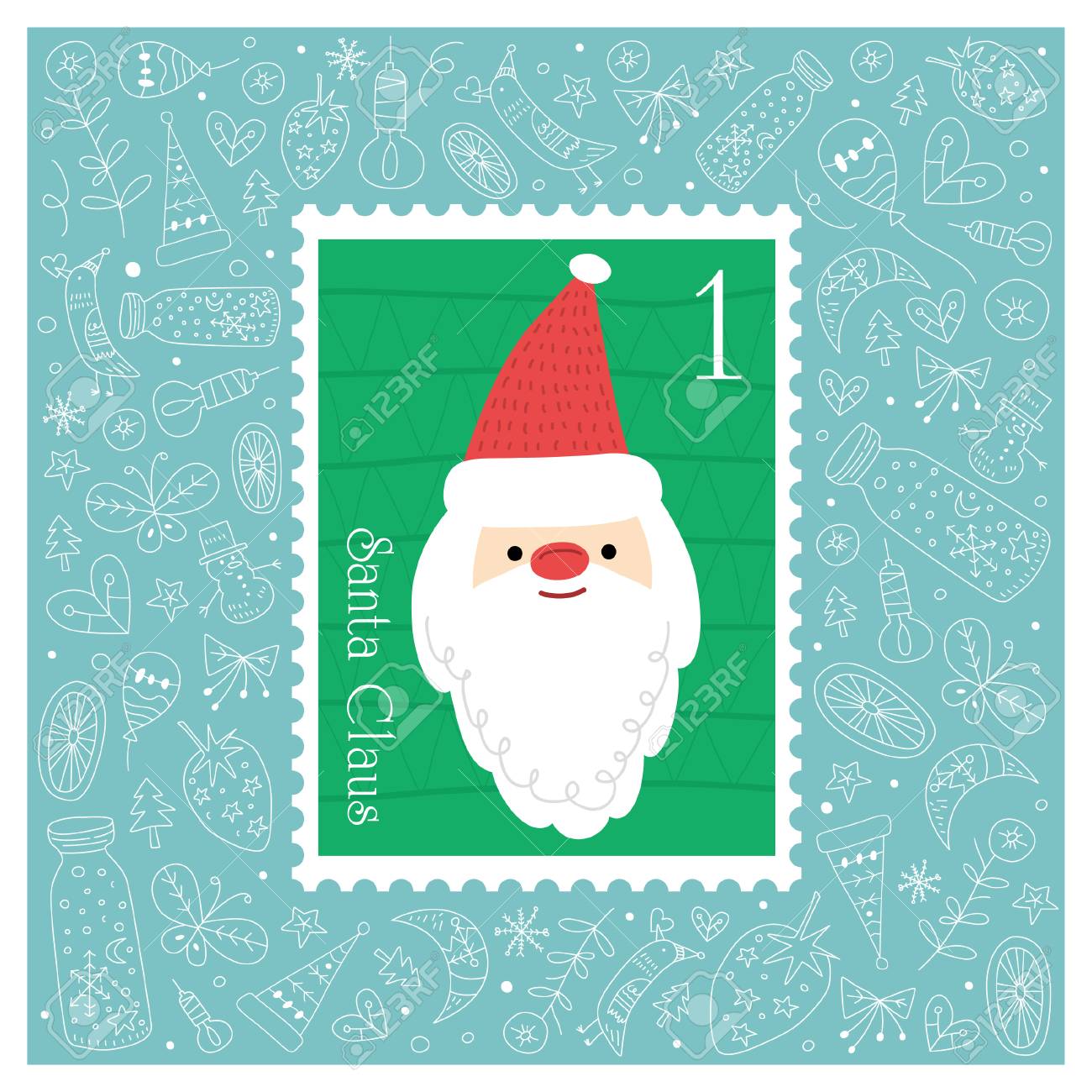 ガイアナ切手 ディズニー サンタクロース まとめ買い