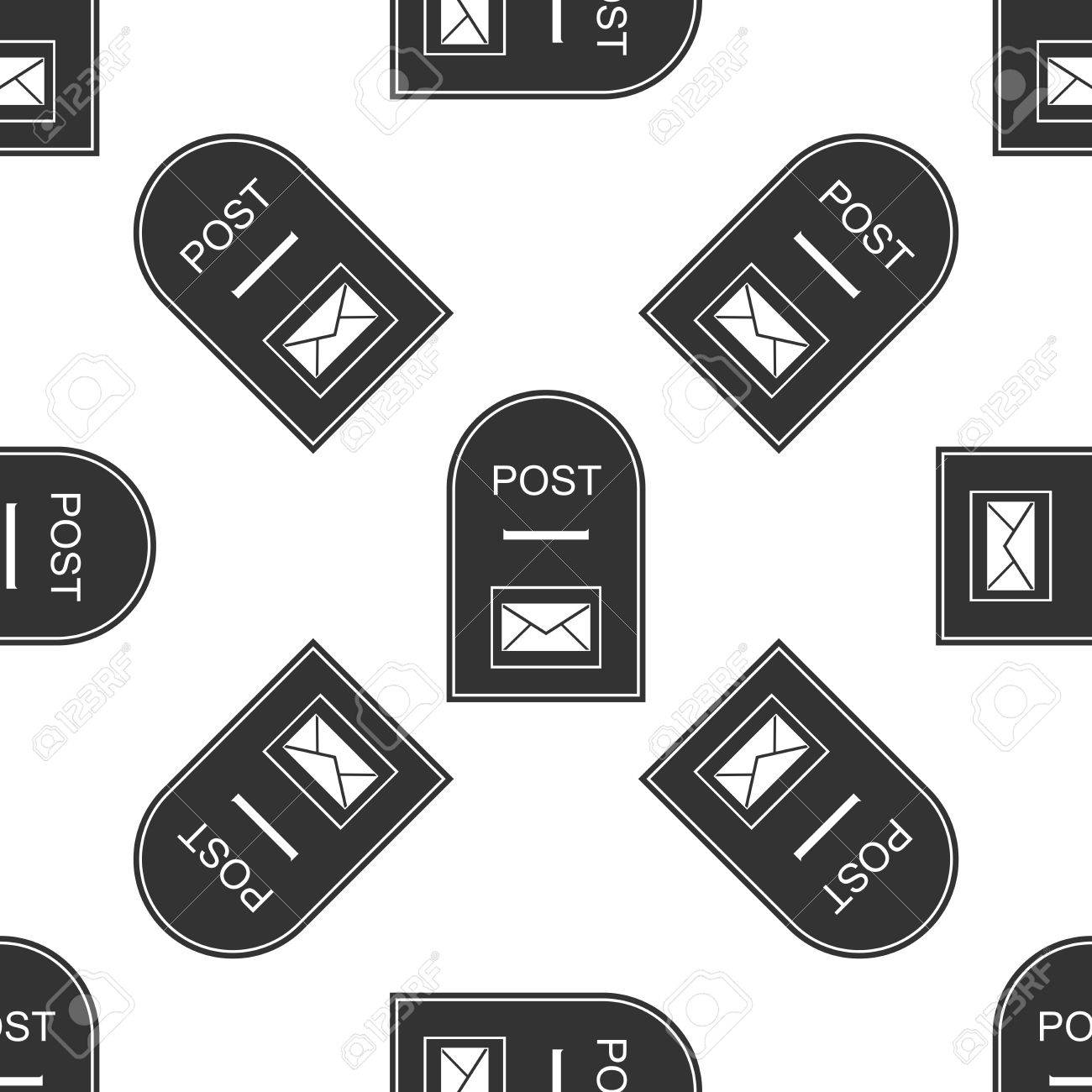 メール ボックス アイコンです 白い背景の上の郵便ポスト アイコン シームレス パターン ベクトル図のイラスト素材 ベクタ Image メール ボックス アイコンです 白い背景の上の郵便ポスト アイコン シームレス パターン ベクトル図のイラスト素材 ベクタ Image