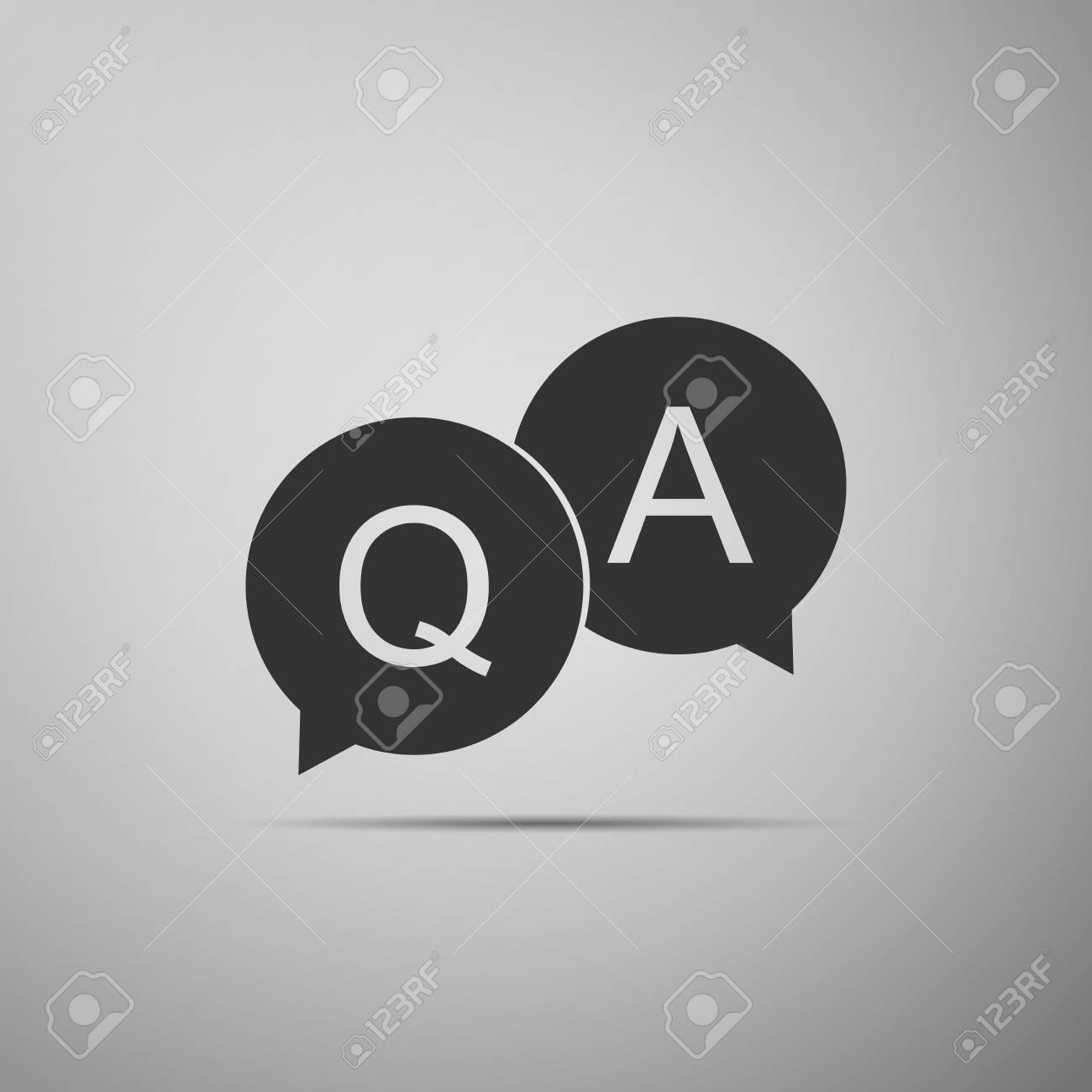 Question bubble icon