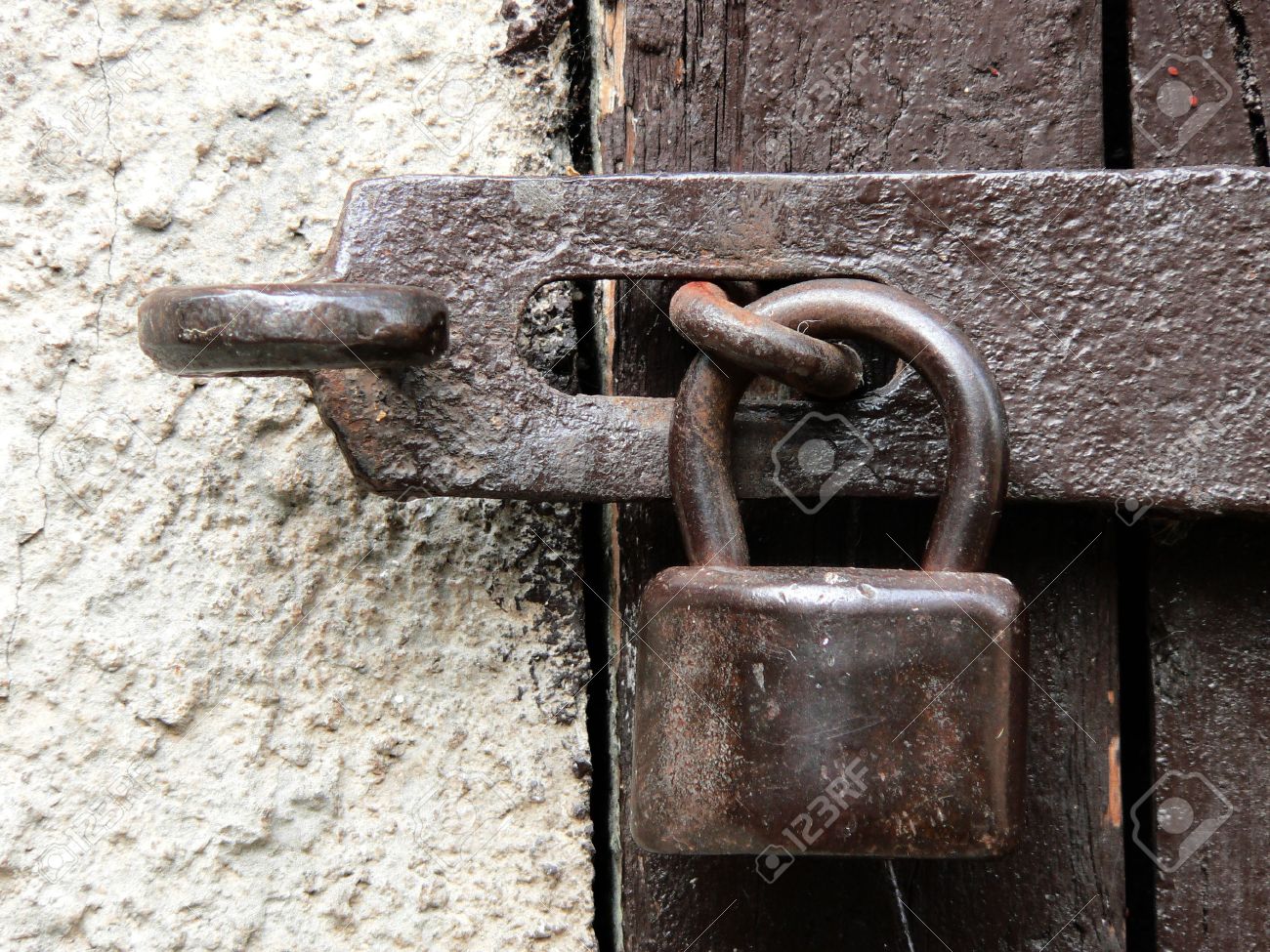 closed old lock stock photo picture and royalty free image image