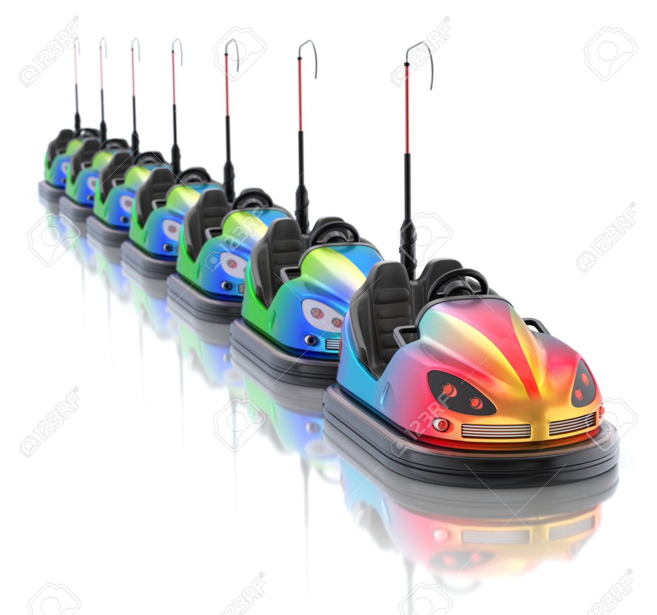 electric bumper cars