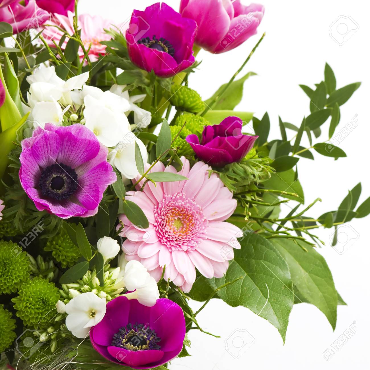 カラフルな花の花束 の写真素材 画像素材 Image