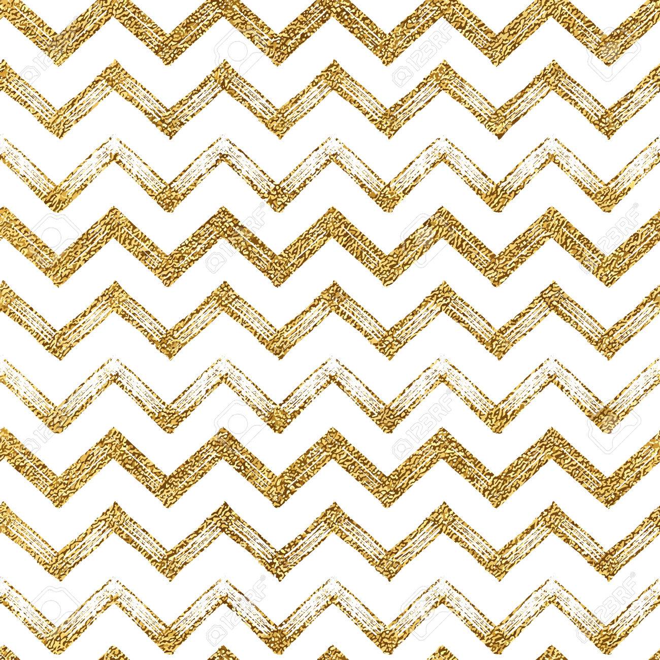 gold chevron wallpaper