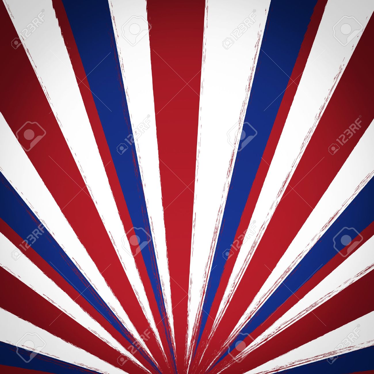 retro red white blue