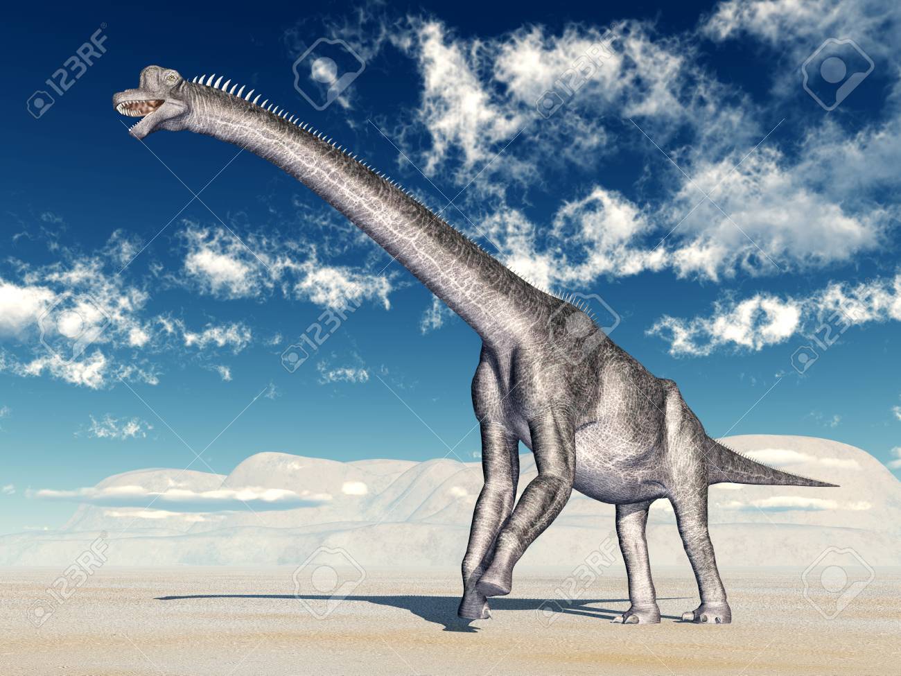 恐竜ブラキオサウルス の写真素材 画像素材 Image