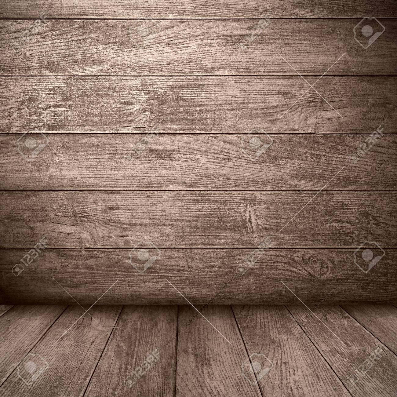 茶色の木製の背景またはセピア板テクスチャ の写真素材 画像素材 Image