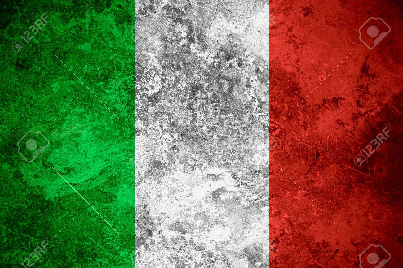 Home Garden Italy Italian Aged Flag Metal Sign Vintage Style Italian Flag Sign Home Decor