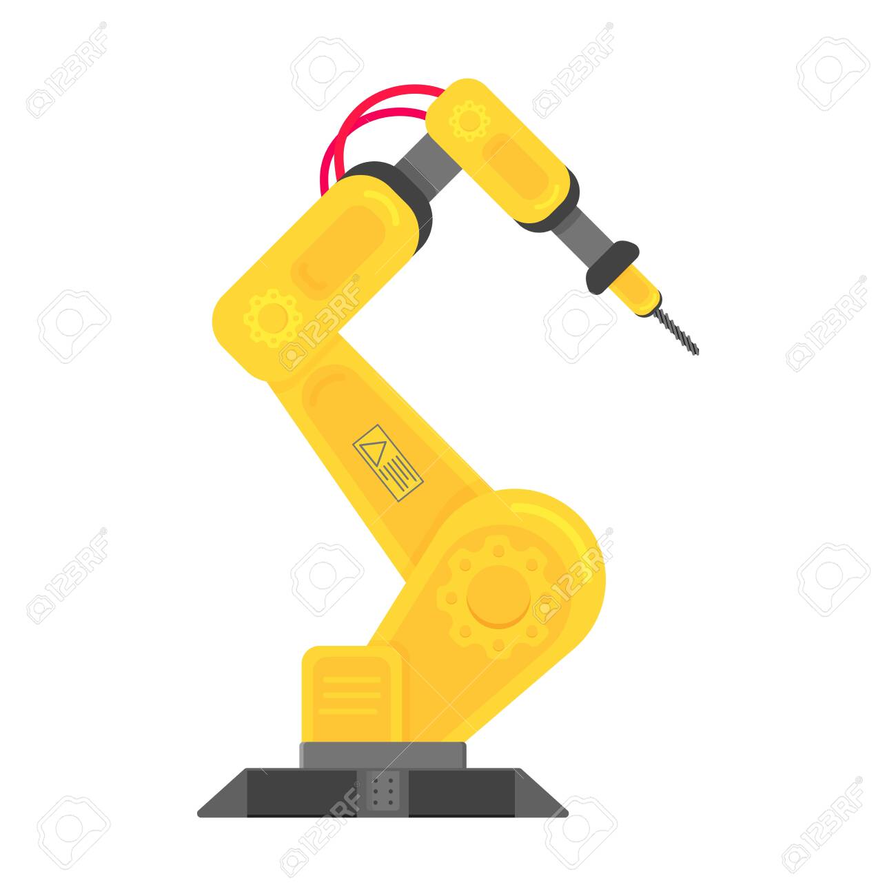 drilling robot arm