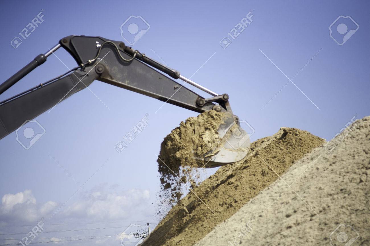 excavator sand bucket