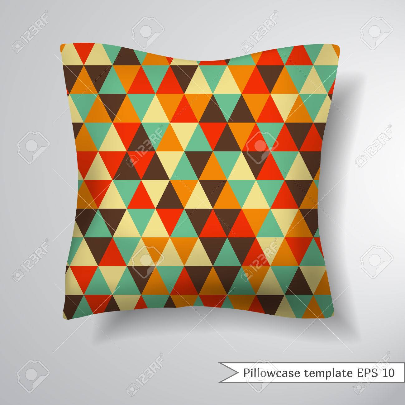 square pillow design