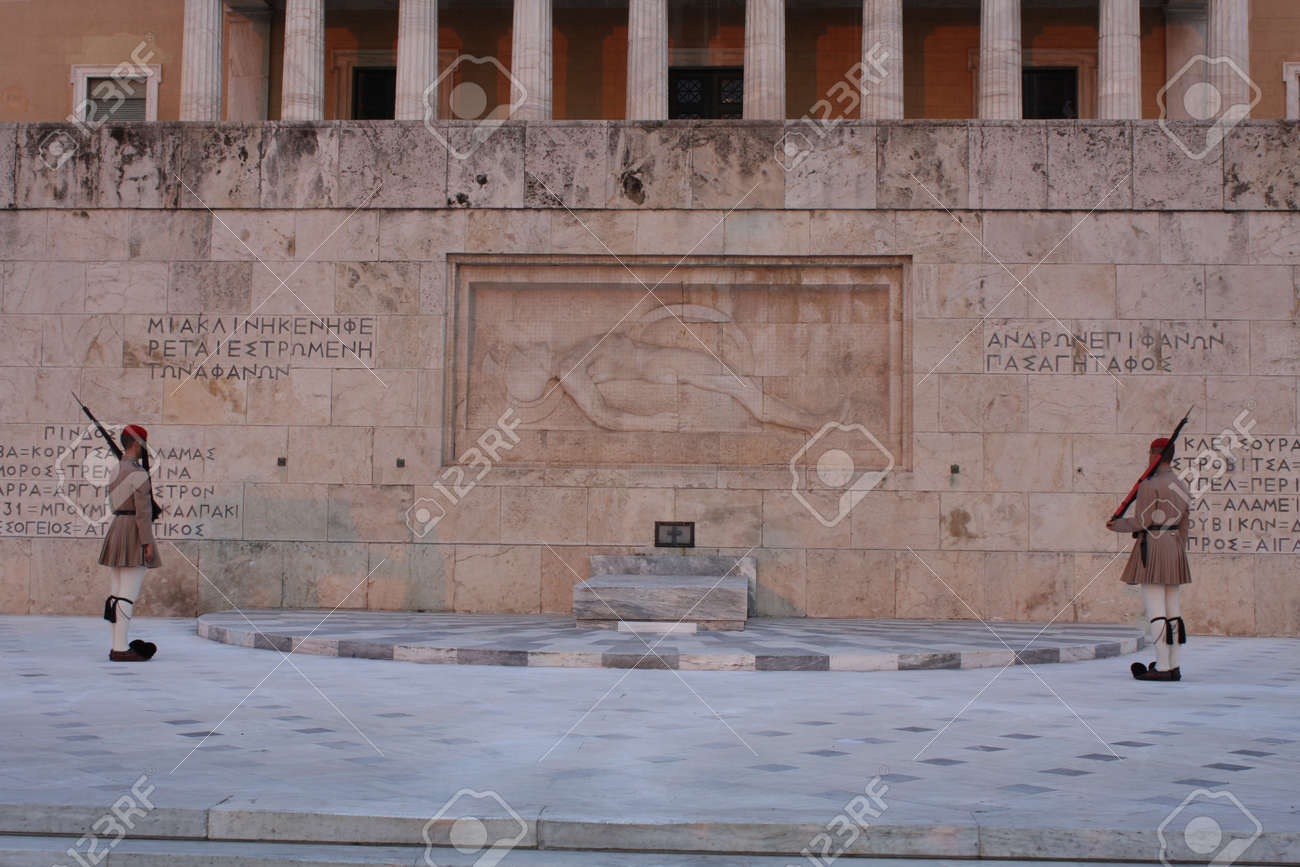 The Hellenic Parliament and The Tomb of the Unknown Soldier - 148972896 The Hellenic Parliament and The Tomb of the Unknown Soldier - 148972896