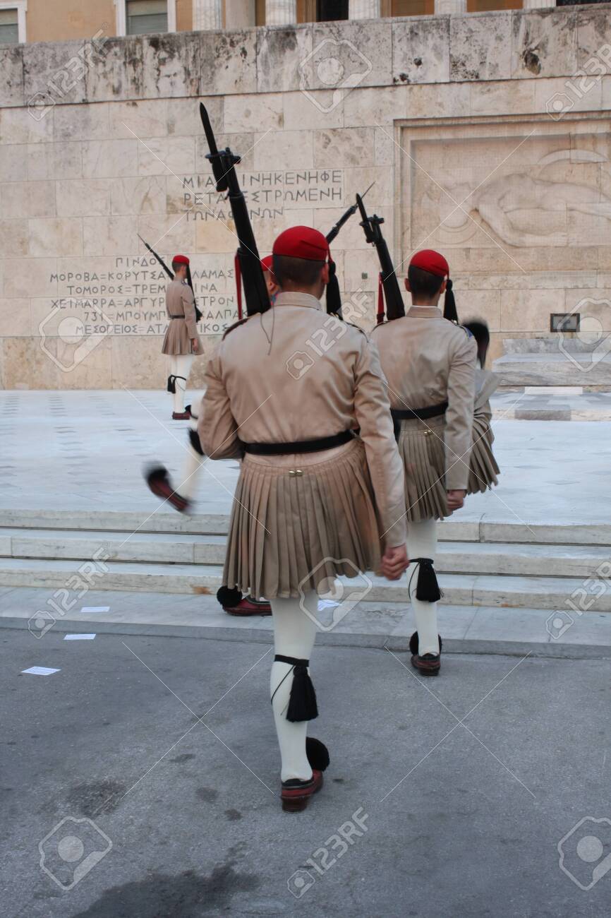 the Evzones or Evzonoi - Greek soldiers - 148932101 the Evzones or Evzonoi - Greek soldiers - 148932101