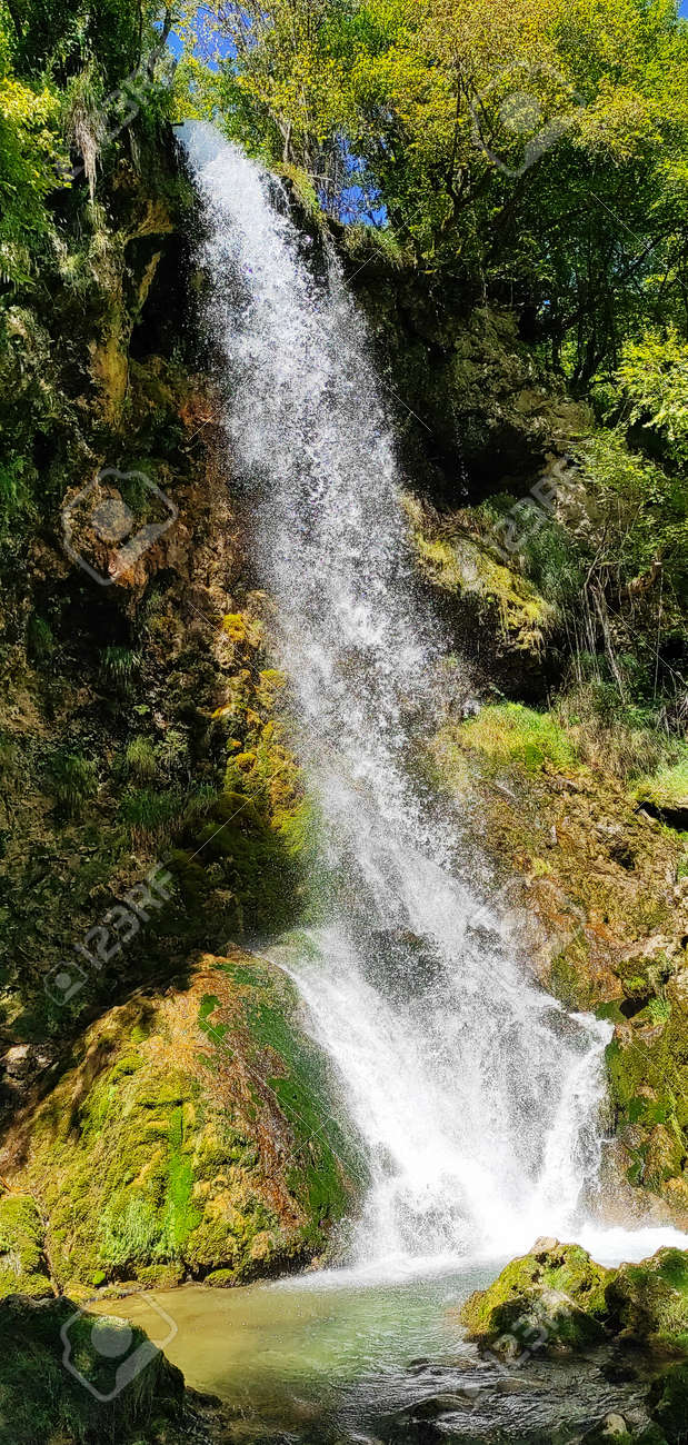 Over 25 meters Waterfall in Europe (Balkan, Serbia) - 155760973 Over 25 meters Waterfall in Europe (Balkan, Serbia) - 155760973