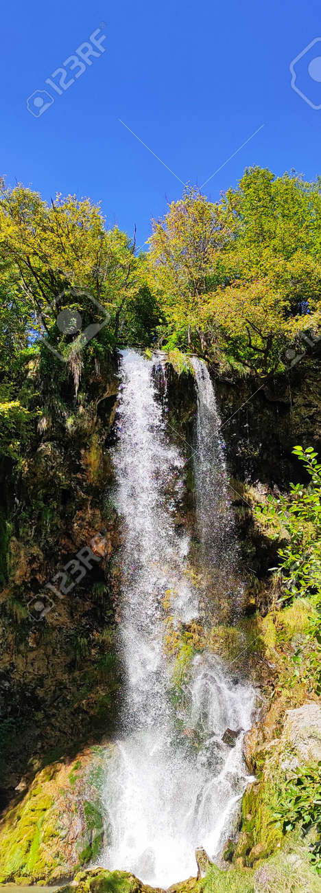 Over 25 meters Waterfall in Europe (Balkan, Serbia) - 155760333 Over 25 meters Waterfall in Europe (Balkan, Serbia) - 155760333