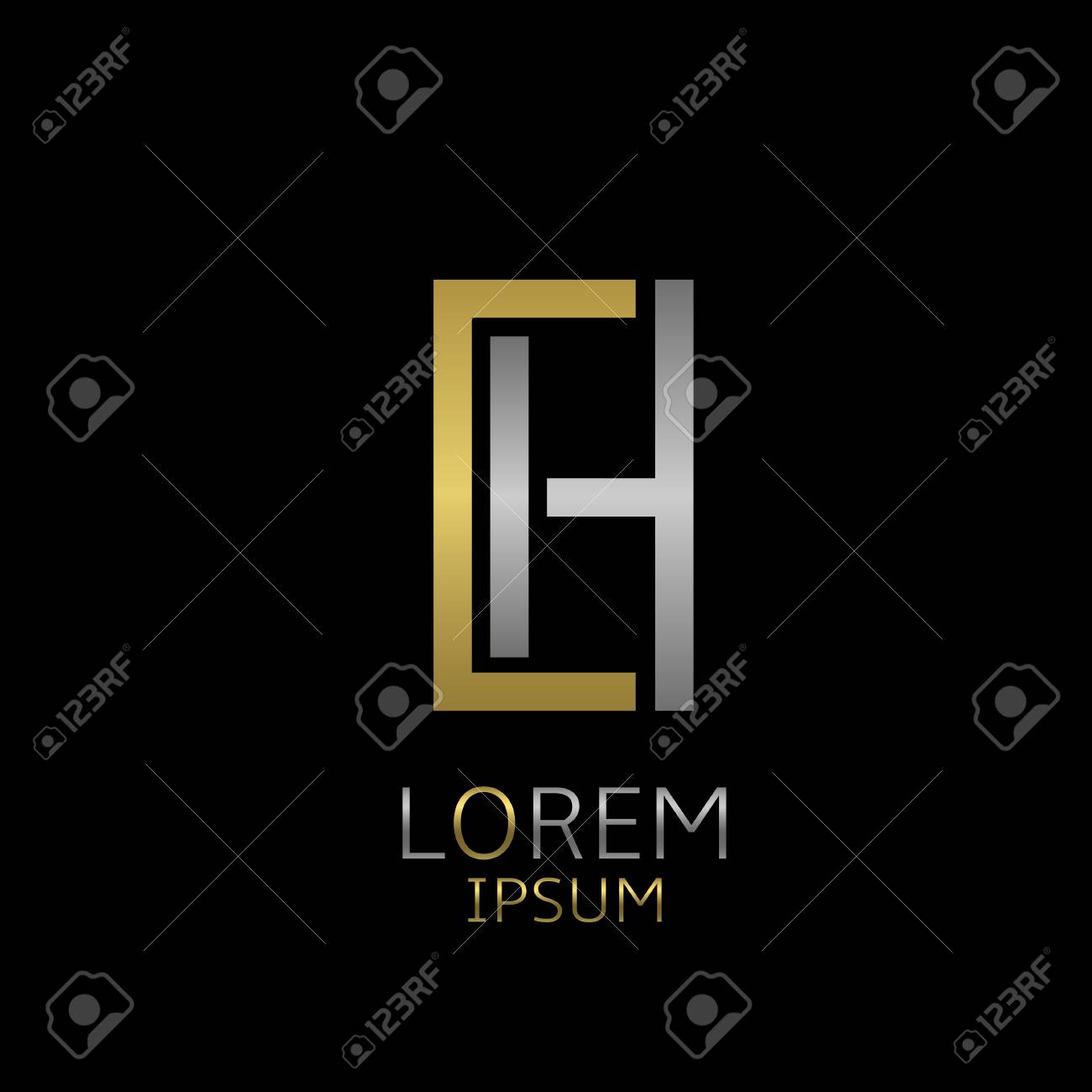 Company with golden h logo 1