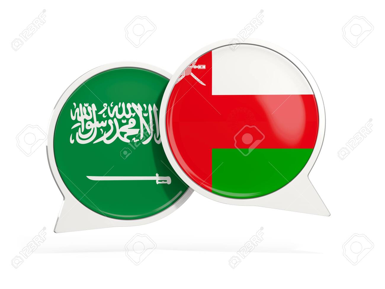Image result for Oman / Saudi Arabia flag