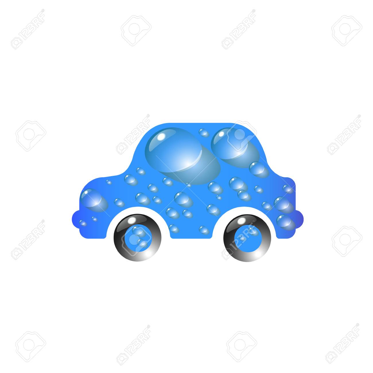 toy car wash with water