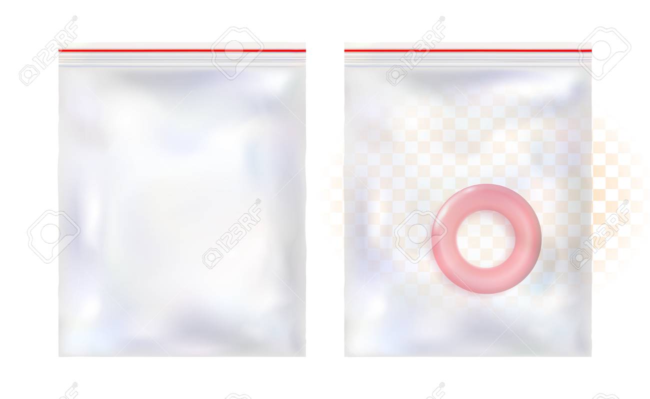 Download Mockup Realistic Of Transparent Plastic Packaging For Food And Royalty Free Cliparts Vectors And Stock Illustration Image 124771137