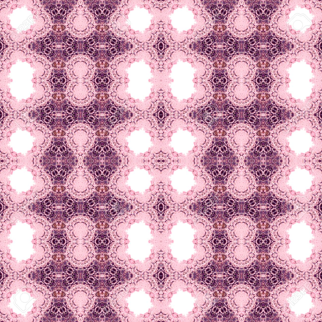 Abstract flowers seamless pattern background. Kaleidoscope from flowers. Hydraulic tile design. - 104074907 Abstract flowers seamless pattern background. Kaleidoscope from flowers. Hydraulic tile design. - 104074907