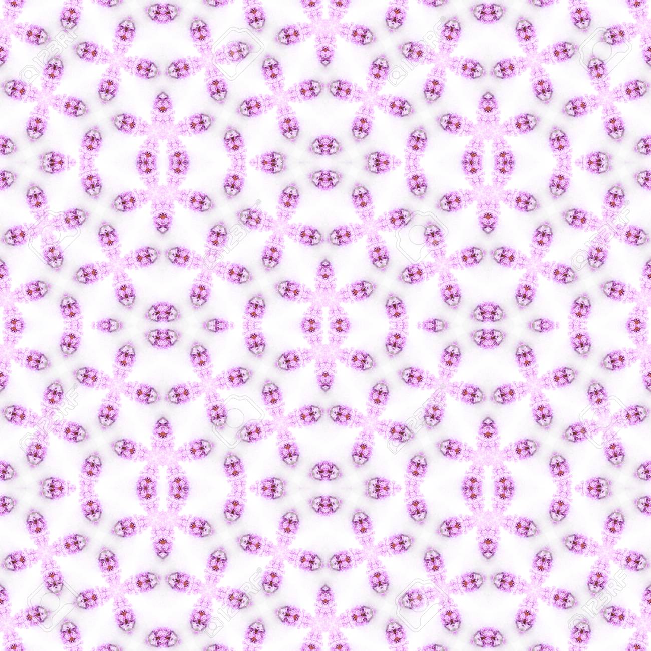 Abstract flowers seamless pattern background. Kaleidoscope from flowers. Hydraulic tile design. - 104075083 Abstract flowers seamless pattern background. Kaleidoscope from flowers. Hydraulic tile design. - 104075083
