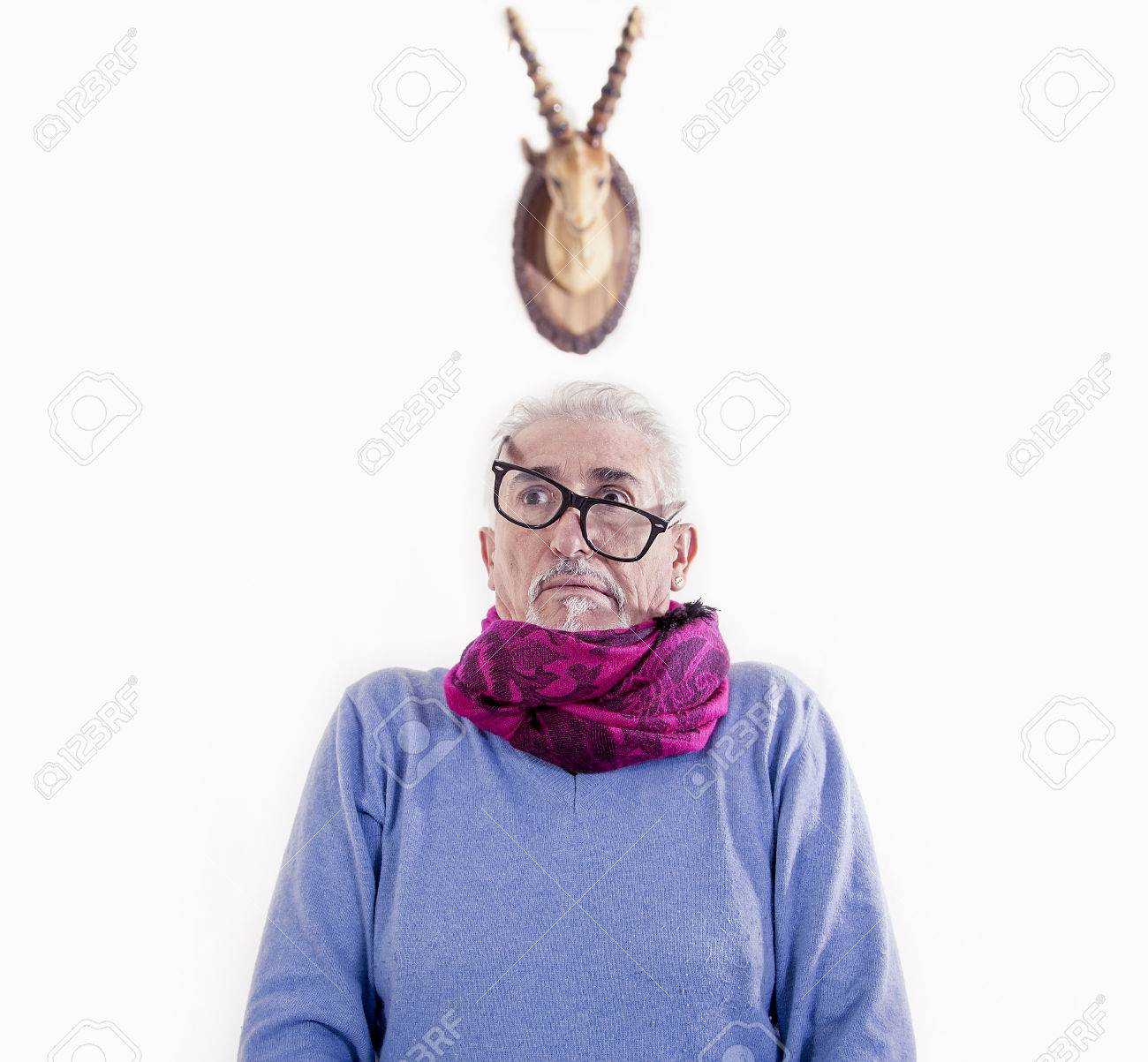 Cuckold Man Gets Stupid At The Betrayal Stock Photo Picture And Royalty Free Image Image 52518667