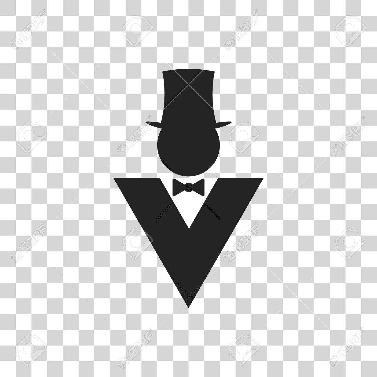 紳士アイコン のイラスト素材 ベクタ Image