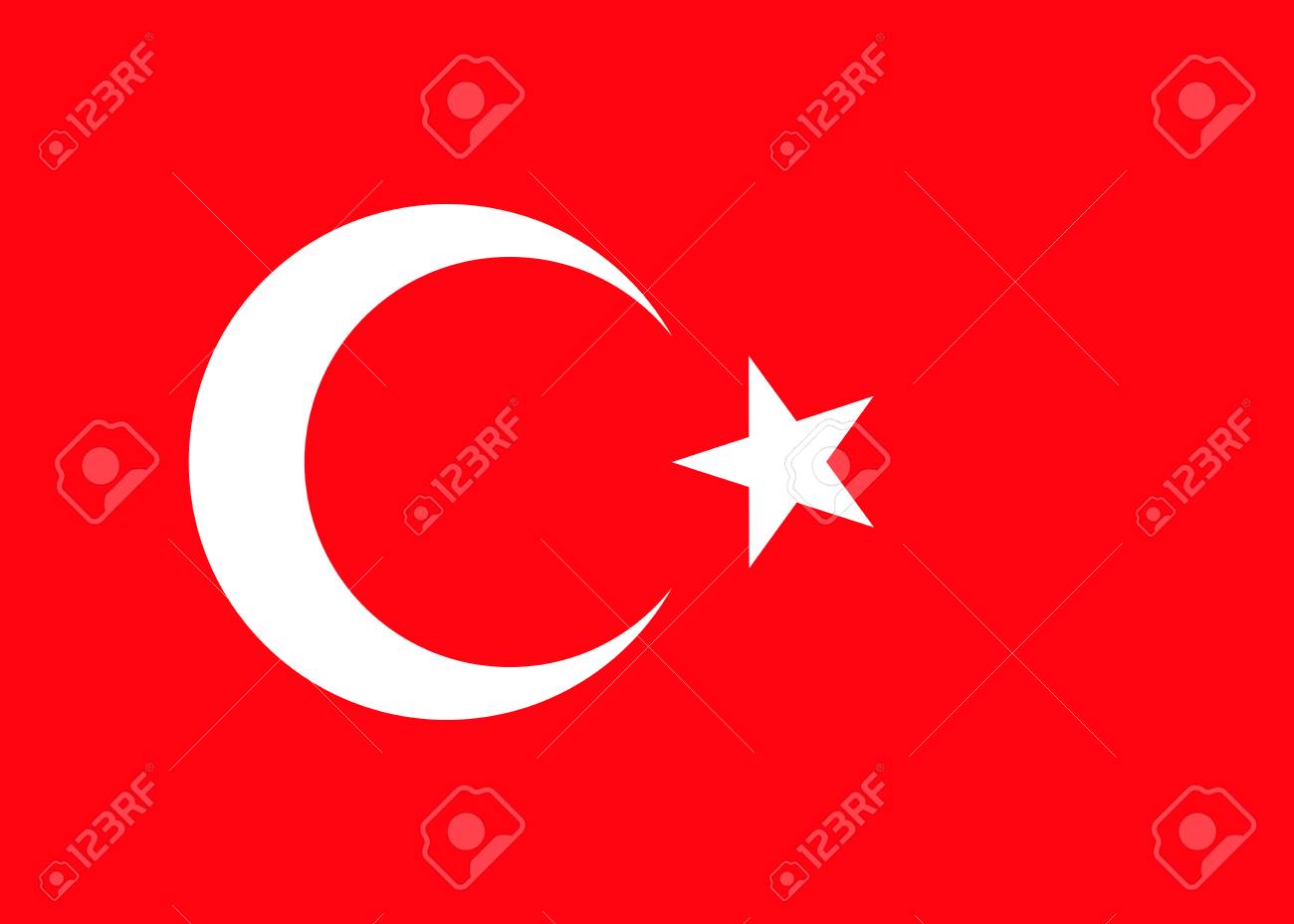 Turkey national flag. - 76964531