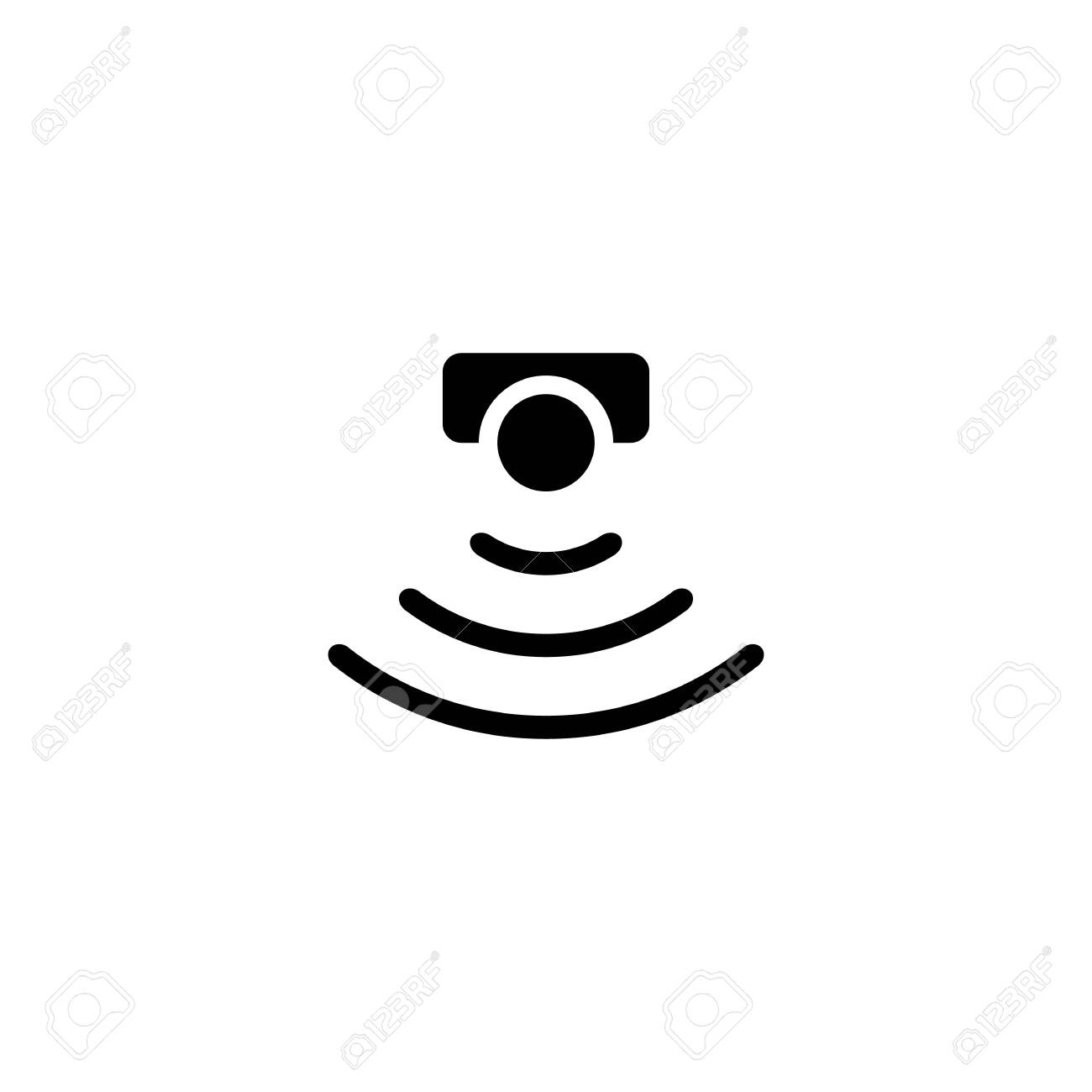 Sensor Icon Symbol Simple Design Vector Eps10 Royalty Free Cliparts Vectors And Stock Illustration Image