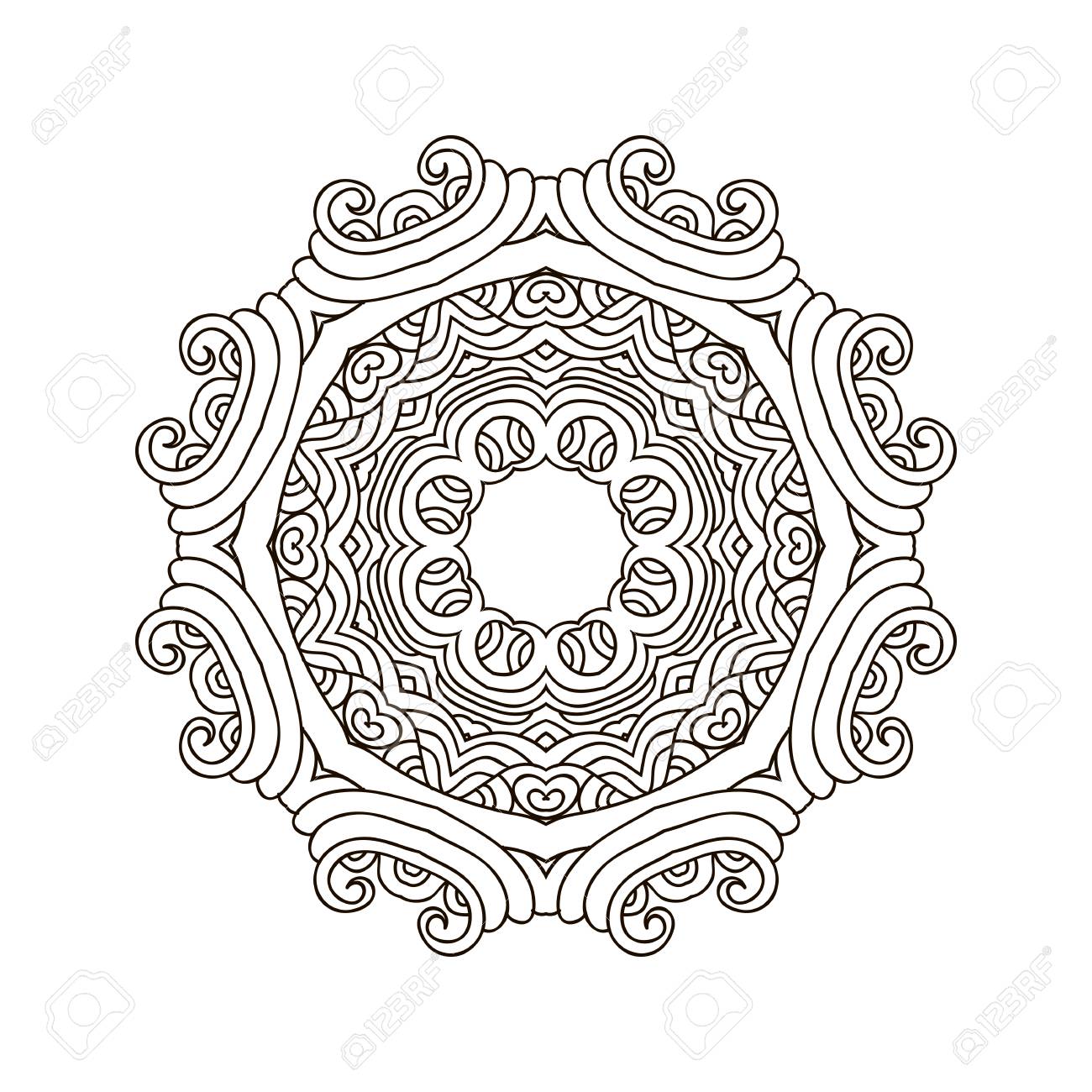 83 Tibetan Designs Coloring Book Free Images