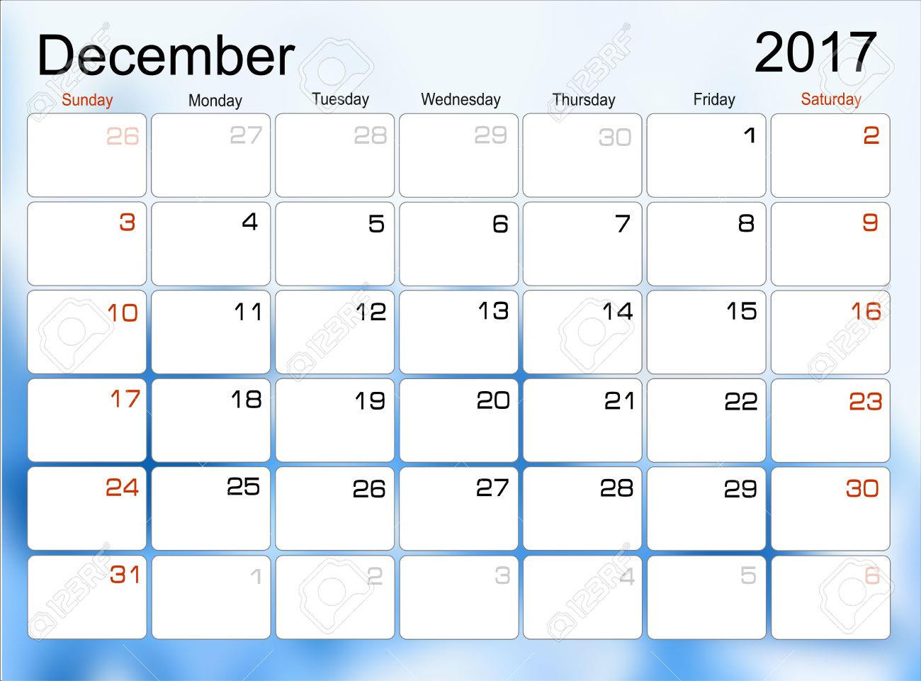 week scheduler