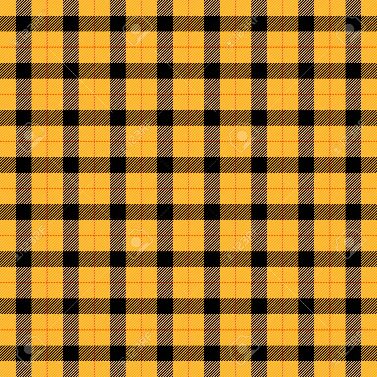 Halloween Tartan Plaid Scottish Pattern In Orange Black Yellow Royalty Free Cliparts Vectors And Stock Illustration Image 110009962