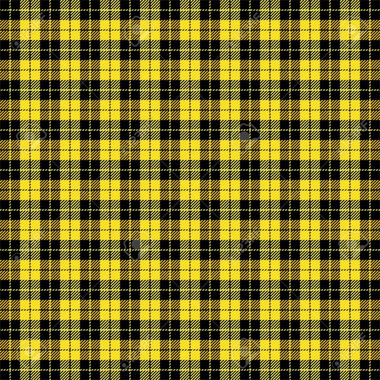 black and yellow kilt