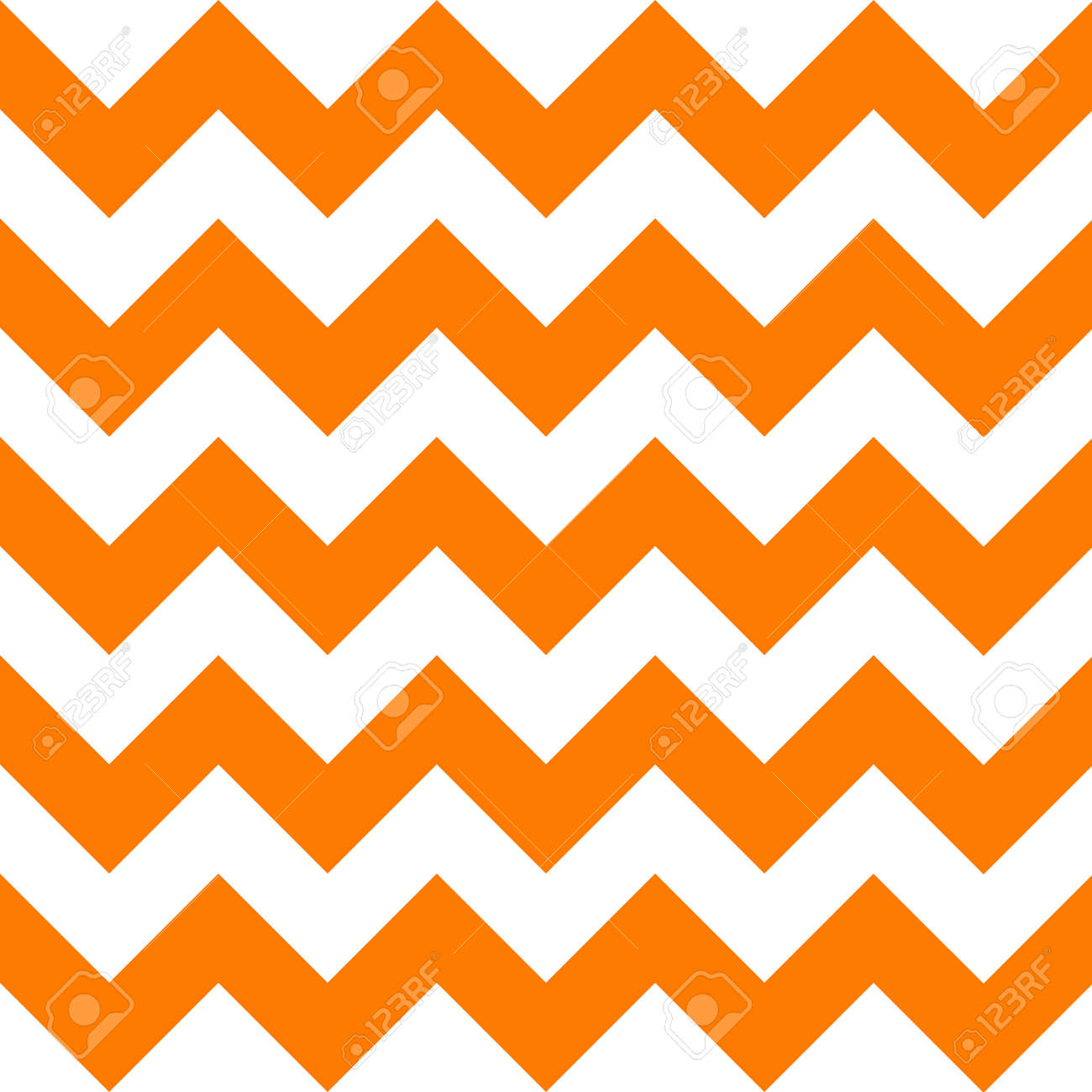 Zig Zag Halloween Pattern. Regular Chevron Stripes Of Orange And White  Color. Classic Zigzag Lines Abstract Geometry Background. Seamless Texture  Print. Vector Illustration Royalty Free SVG, Cliparts, Vectors, and Stock  Illustration. Image, image size:1300x1300