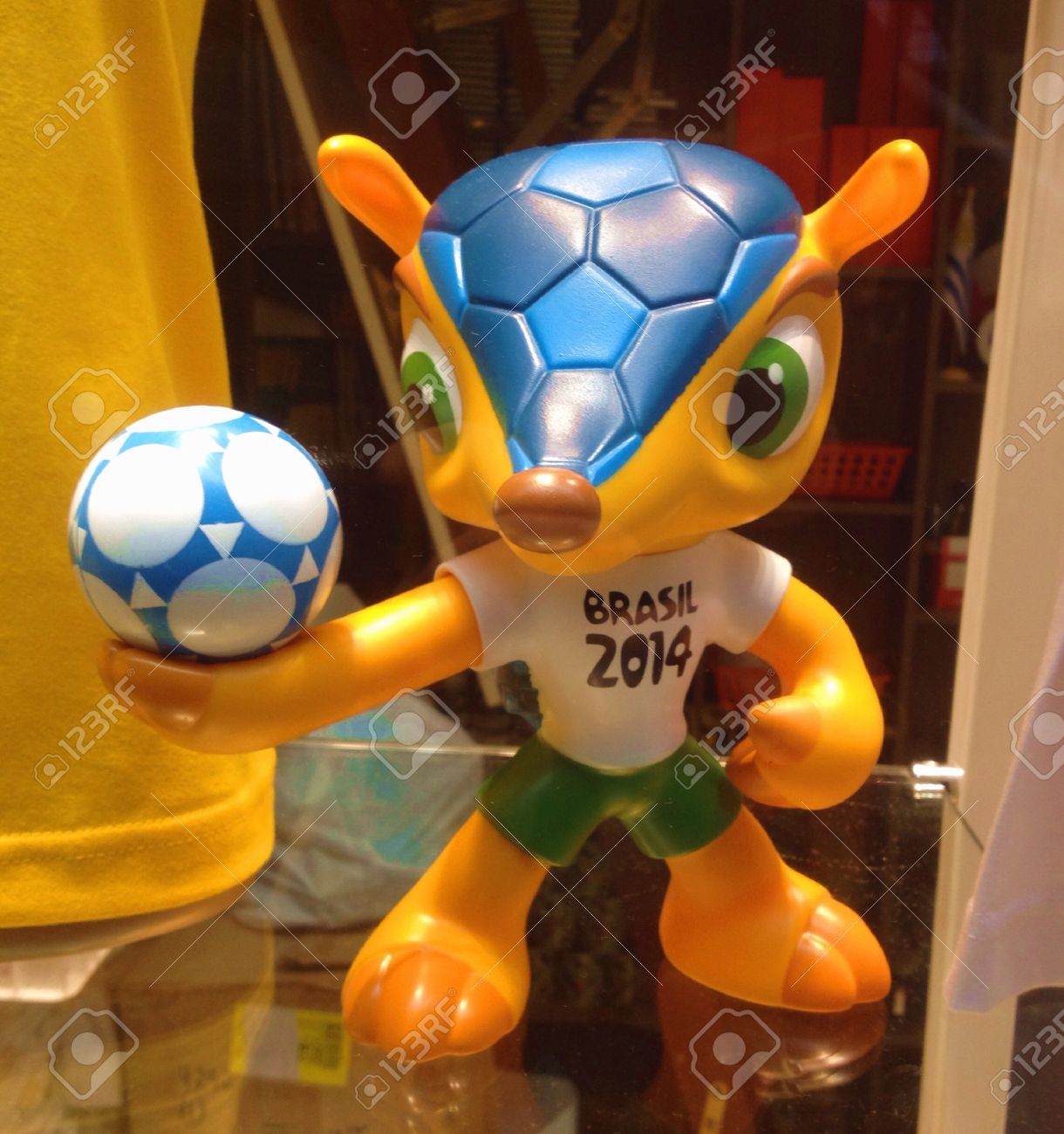 13cm WORLD CUP 2014 BRAZIL MASCOT PLUSH TOY FULECO 13cm WORLD CUP 2014 BRAZIL MASCOT PLUSH TOY FULECO